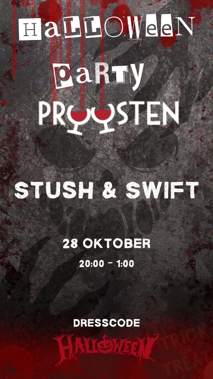 20 oktober 2023 - Halloween Party in Proosten Hoorn